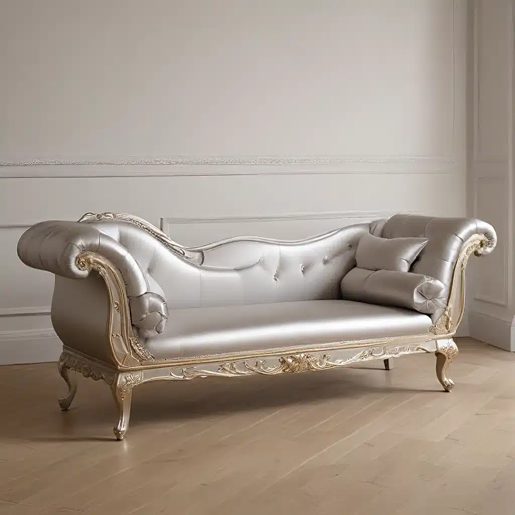 Metallic Marvels: Chaise Longues with Radiant Touches