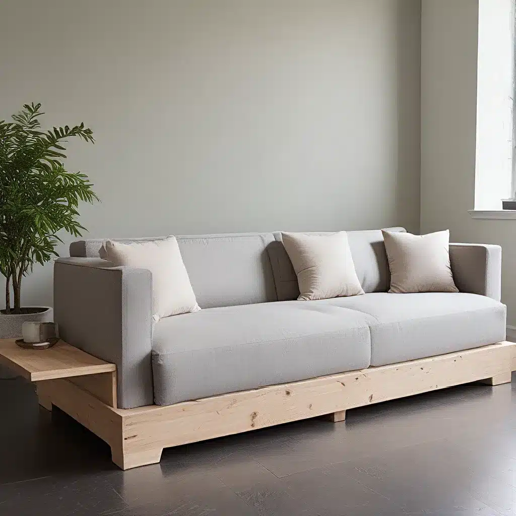 Minimalist Chic: Building a Modern Platform Sofa