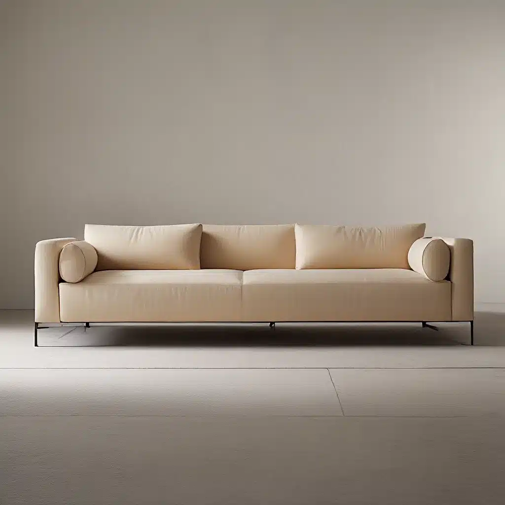 Minimalist Elegance: Streamlined Sofas for Visual Serenity