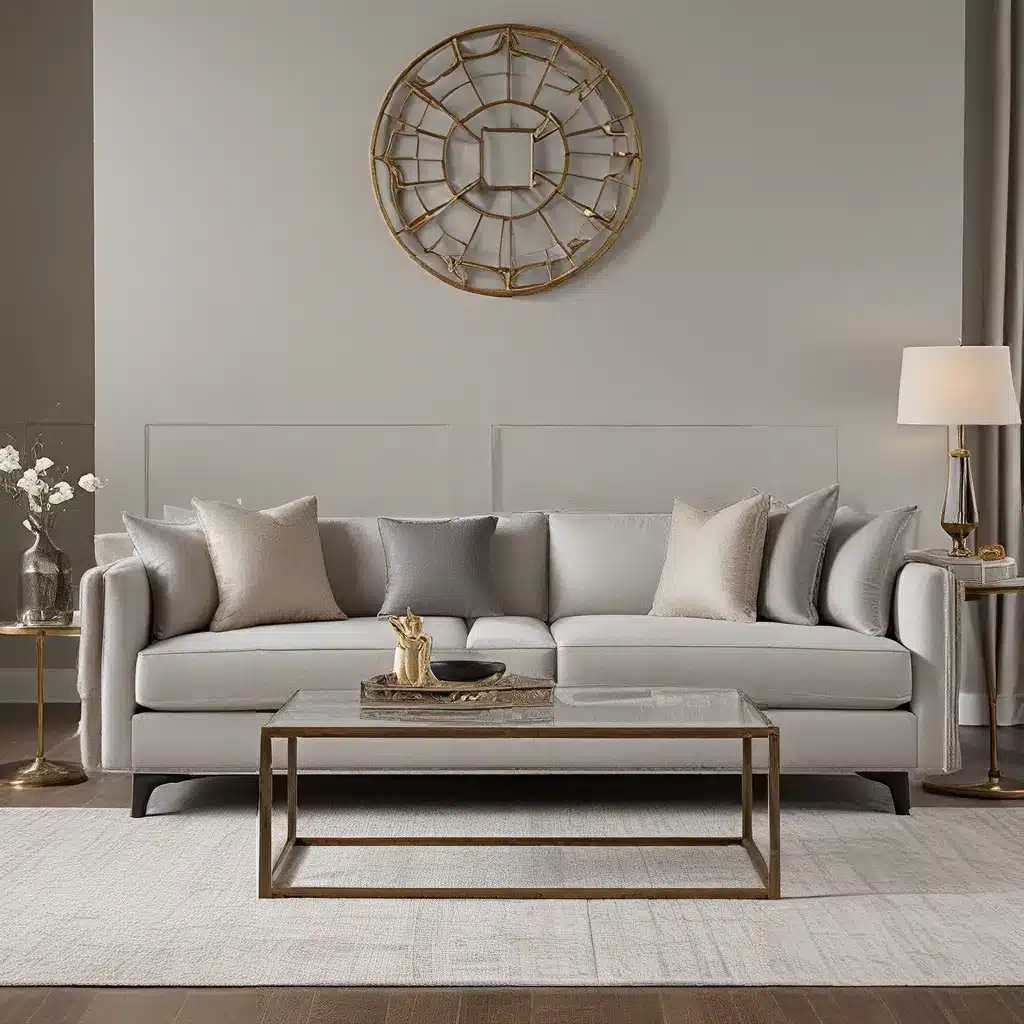 Mixing Metals: Enhancing Sofa Designs with Metal Accents