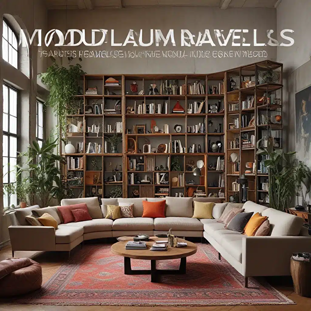 Modular Marvels: Endless Arrangements for Unique Living Spaces