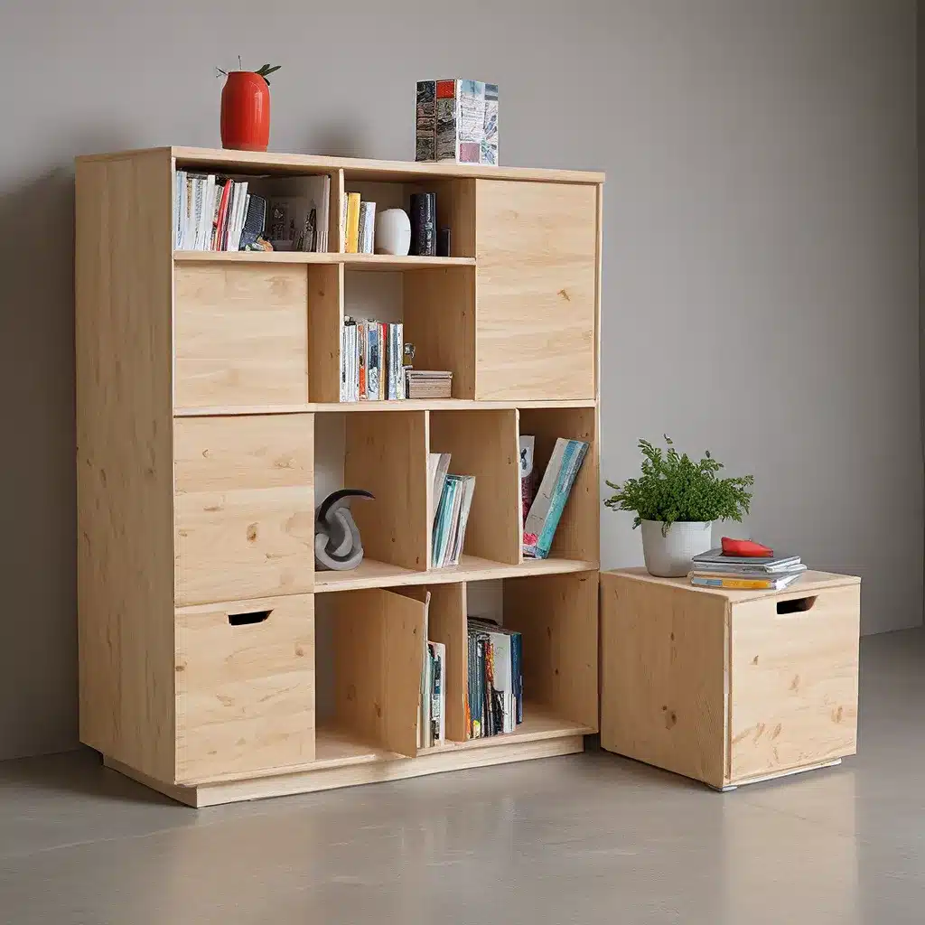 Multipurpose Pedestals that Double as Storage Units