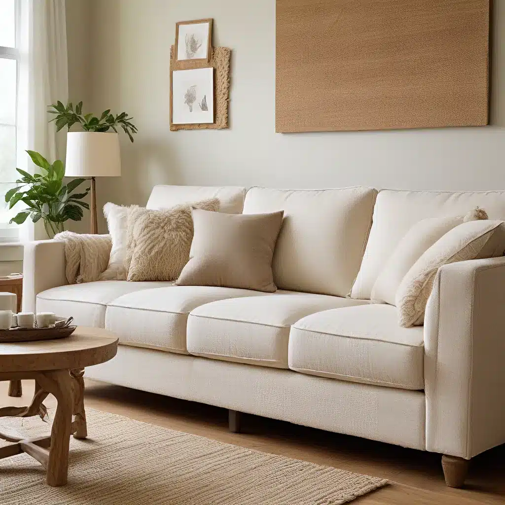 Natural Textures Elevate Your Sofa Style