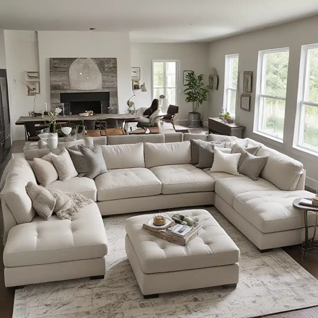 Oversized Sectionals Maximize Your Living Space