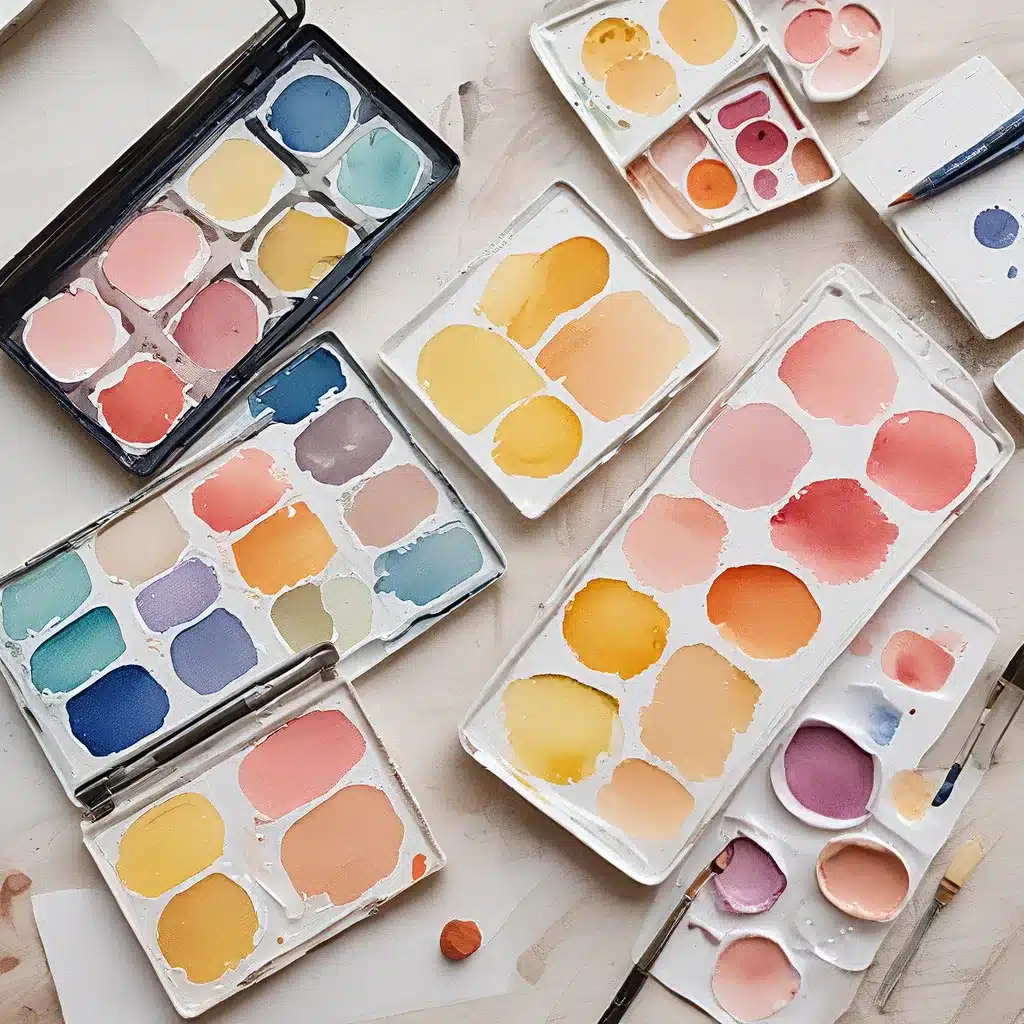 Painterly Palettes: Watercolor-Inspired Artistry