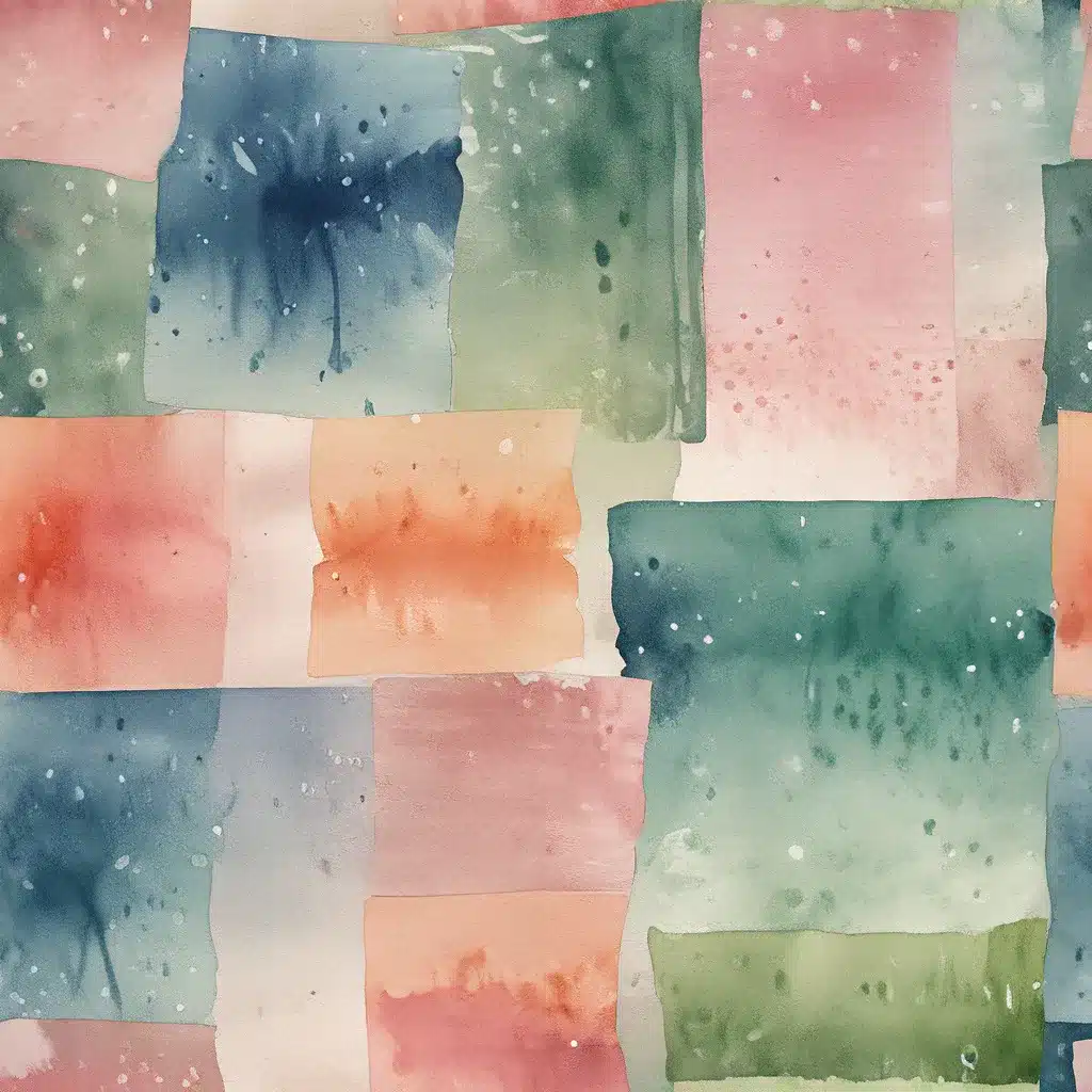 Painterly Palettes: Watercolor and Artistic Fabrics