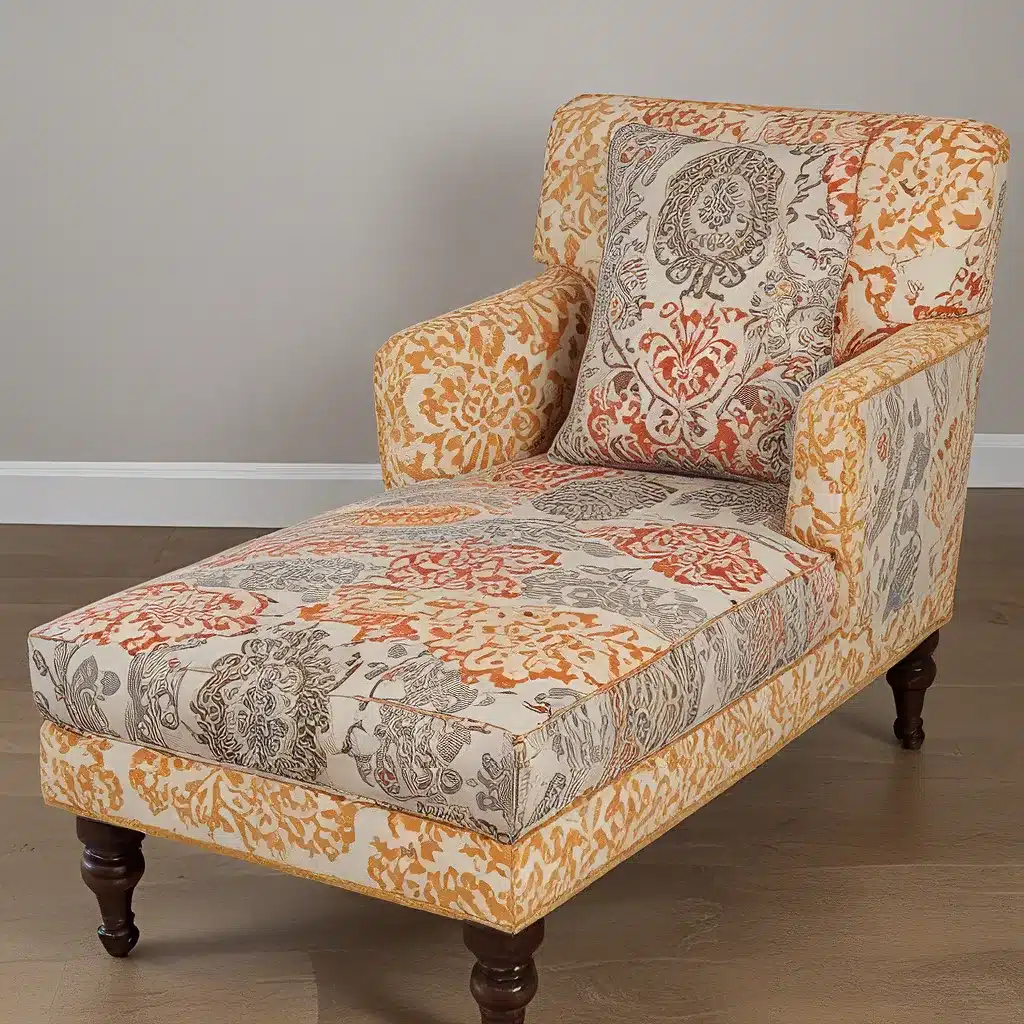 Personalized Patterns: Upholstery for One-of-a-Kind Chaise Designs