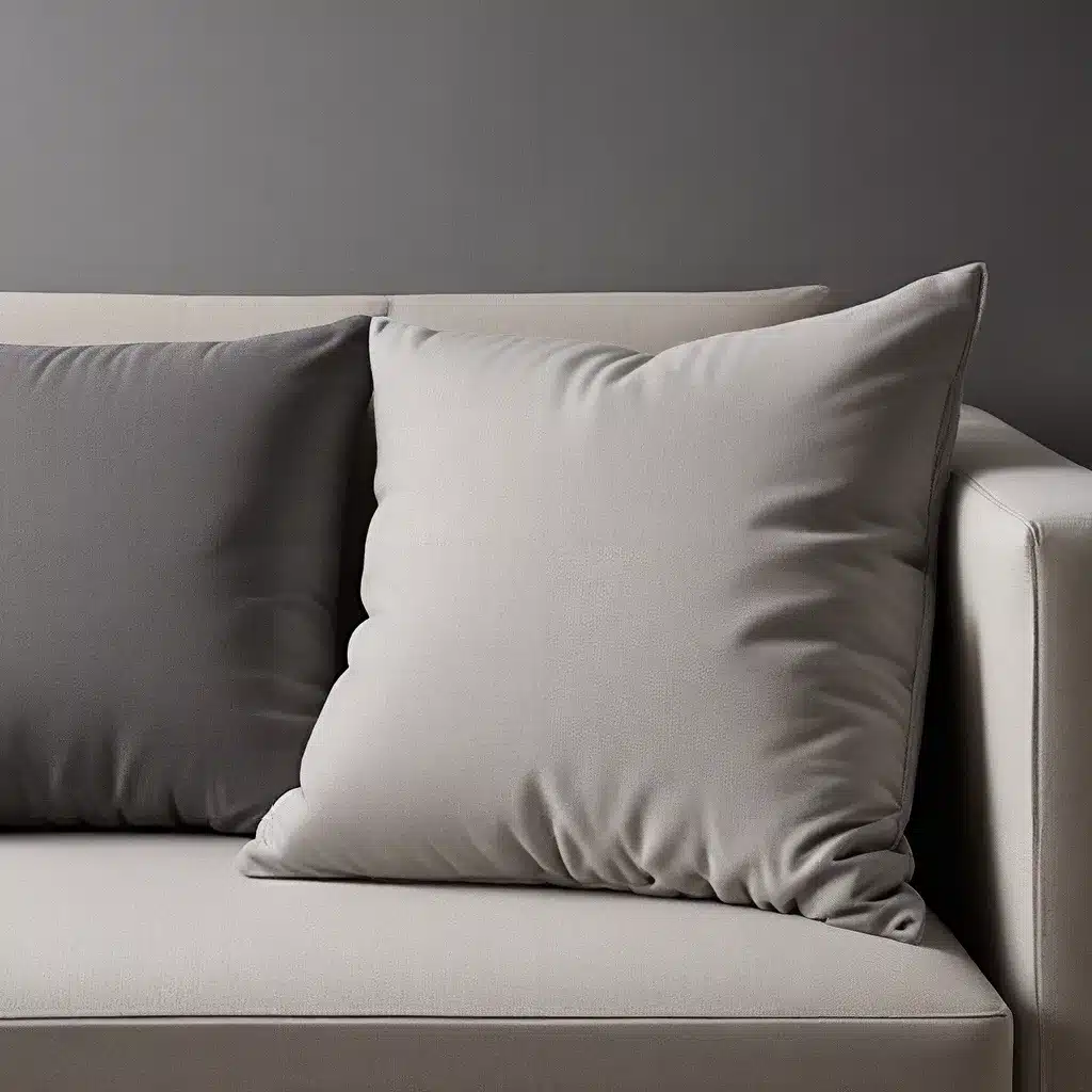 Plush Cushions Contrast Structured Modern Profiles