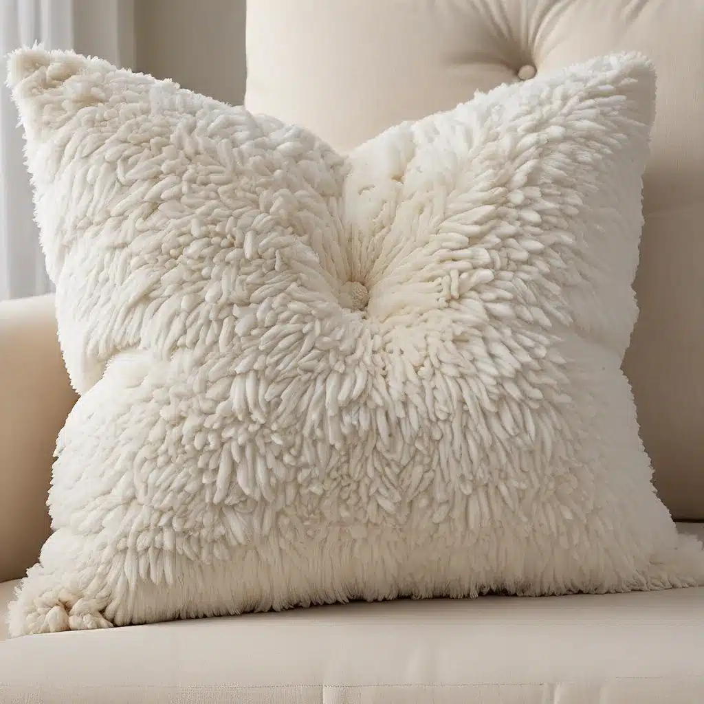 Plush Pillows InTACTILE TEXTURES