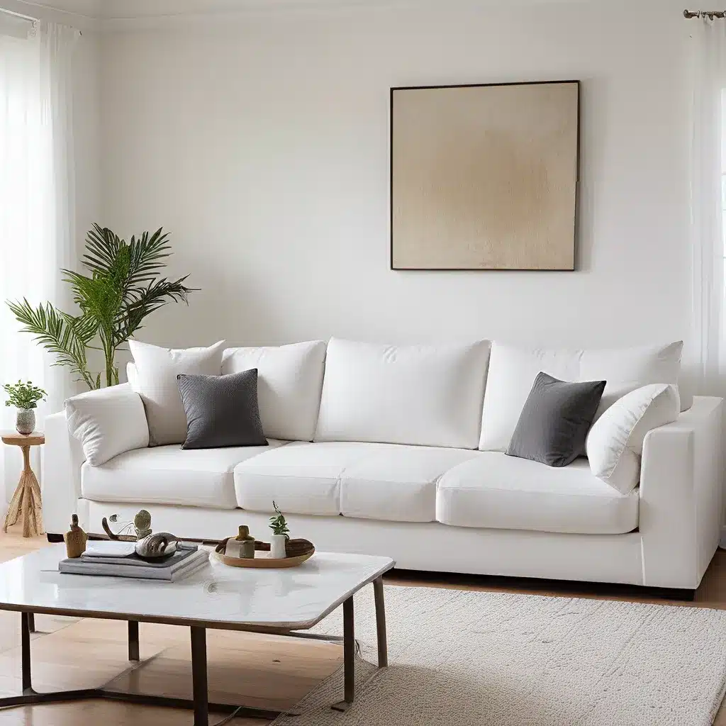 Protecting White Sofas from Everyday Dirt, Stains and Damage