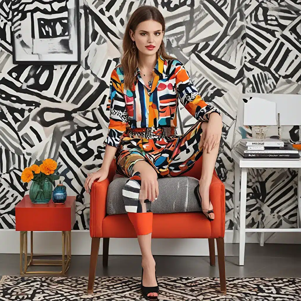 Punchy Accents: Graphic and Abstract Prints