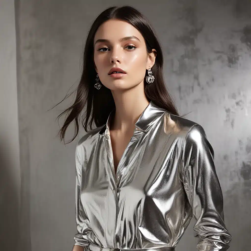 Reflective Metallics Add Luxe Allure