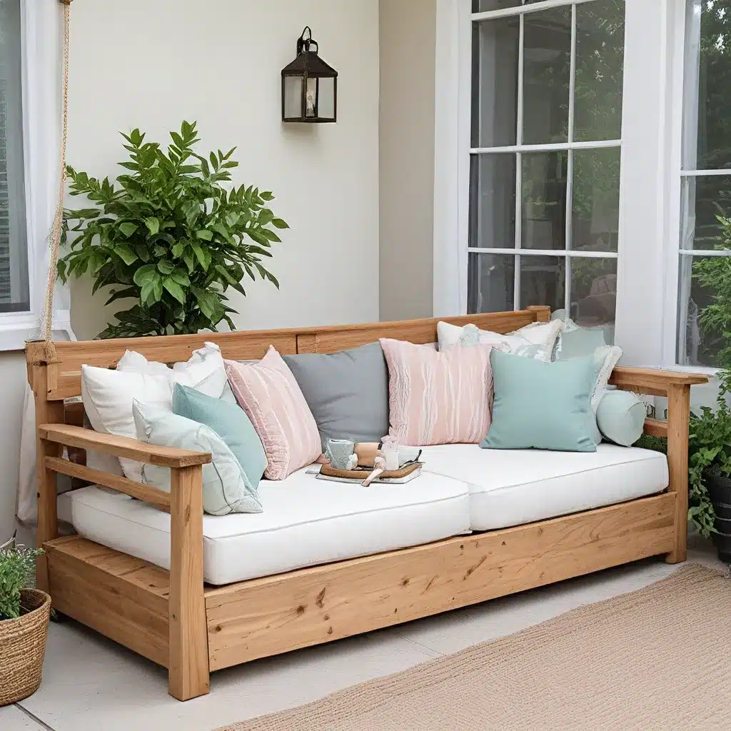 Refresh Your Porch with a DIY Sofa