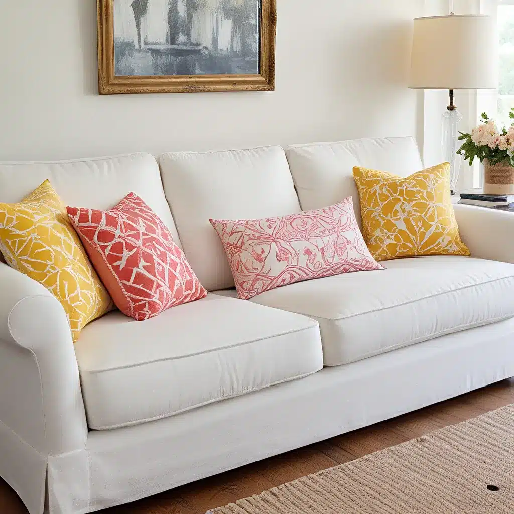 Refresh a Worn Sofa with Clever DIY Updates