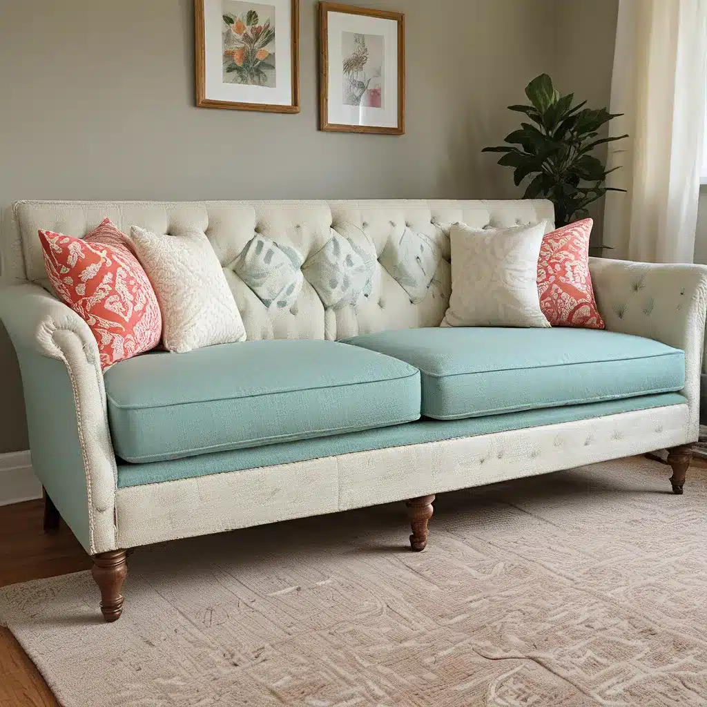 Refresh and Revive Vintage Sofas Through DIY Reupholstery