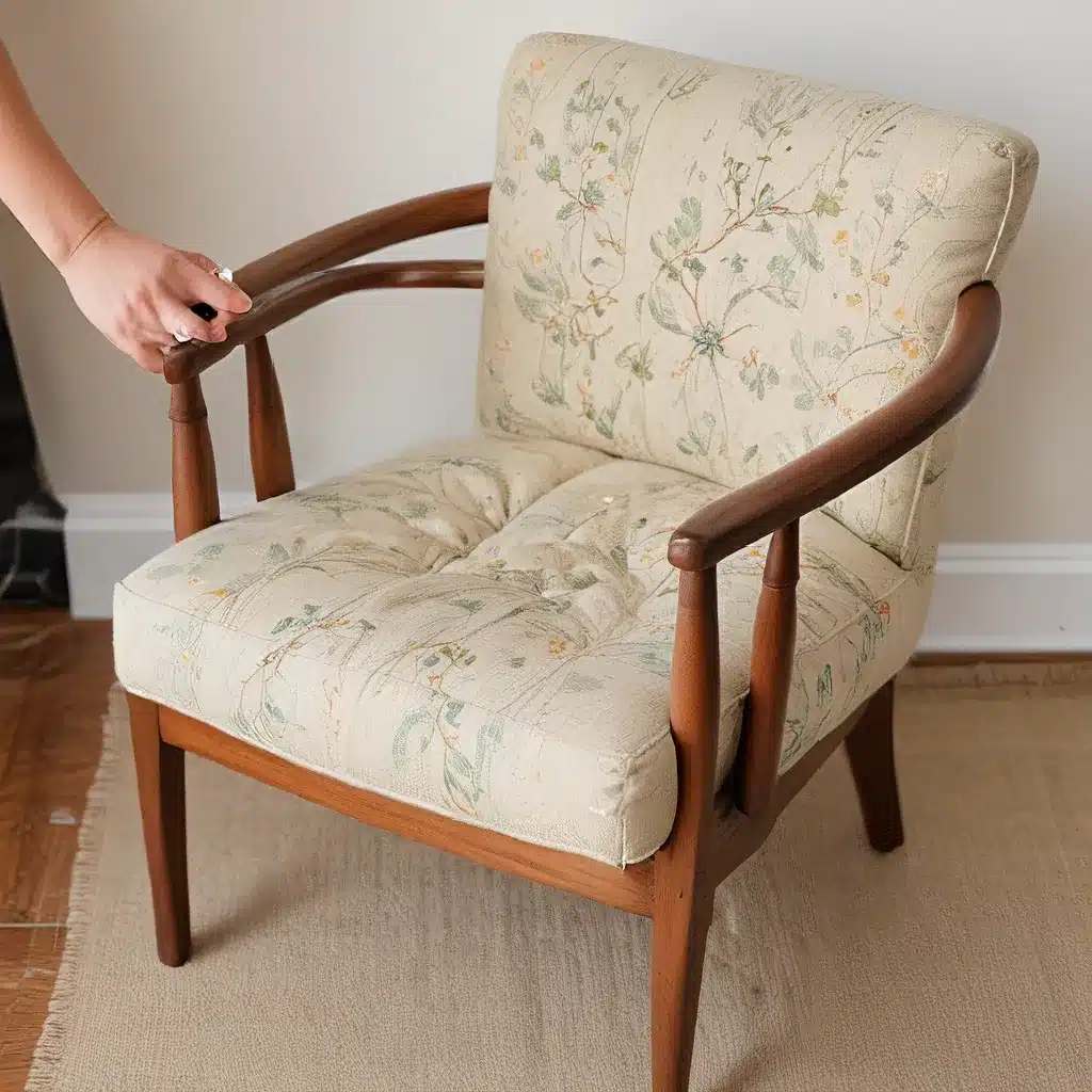 Reimagine Hand-Me-Downs with Easy DIY Reupholstery