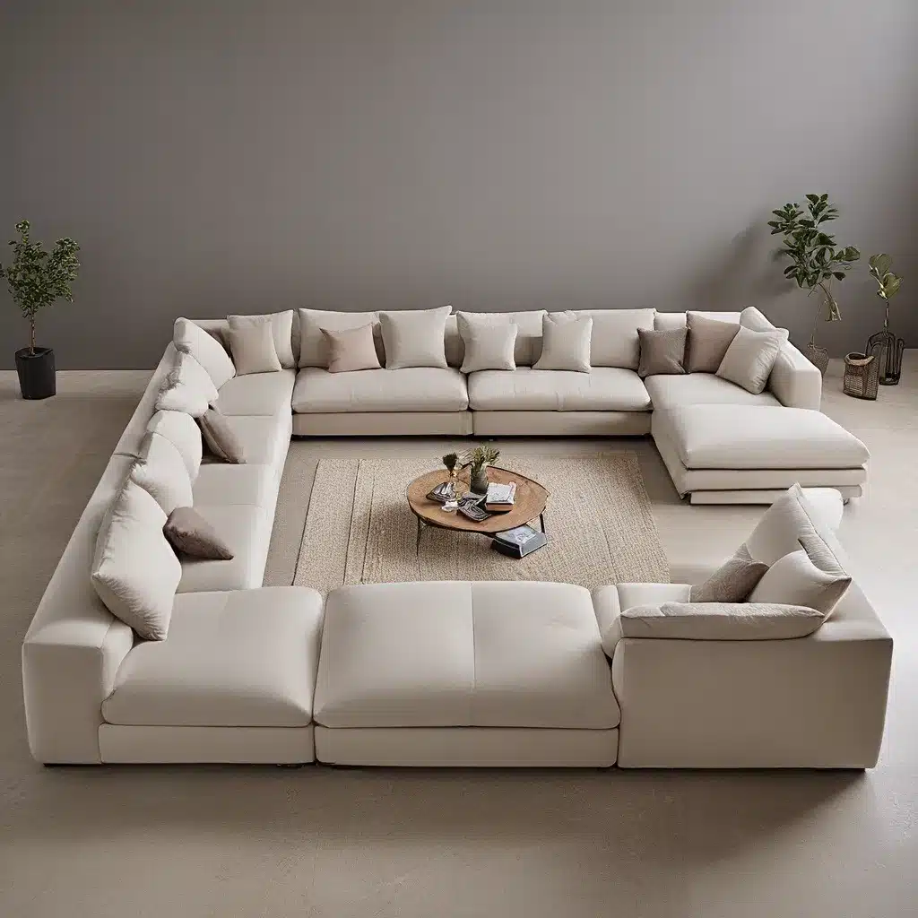Relaxation Revolution: U-Shaped Sofas