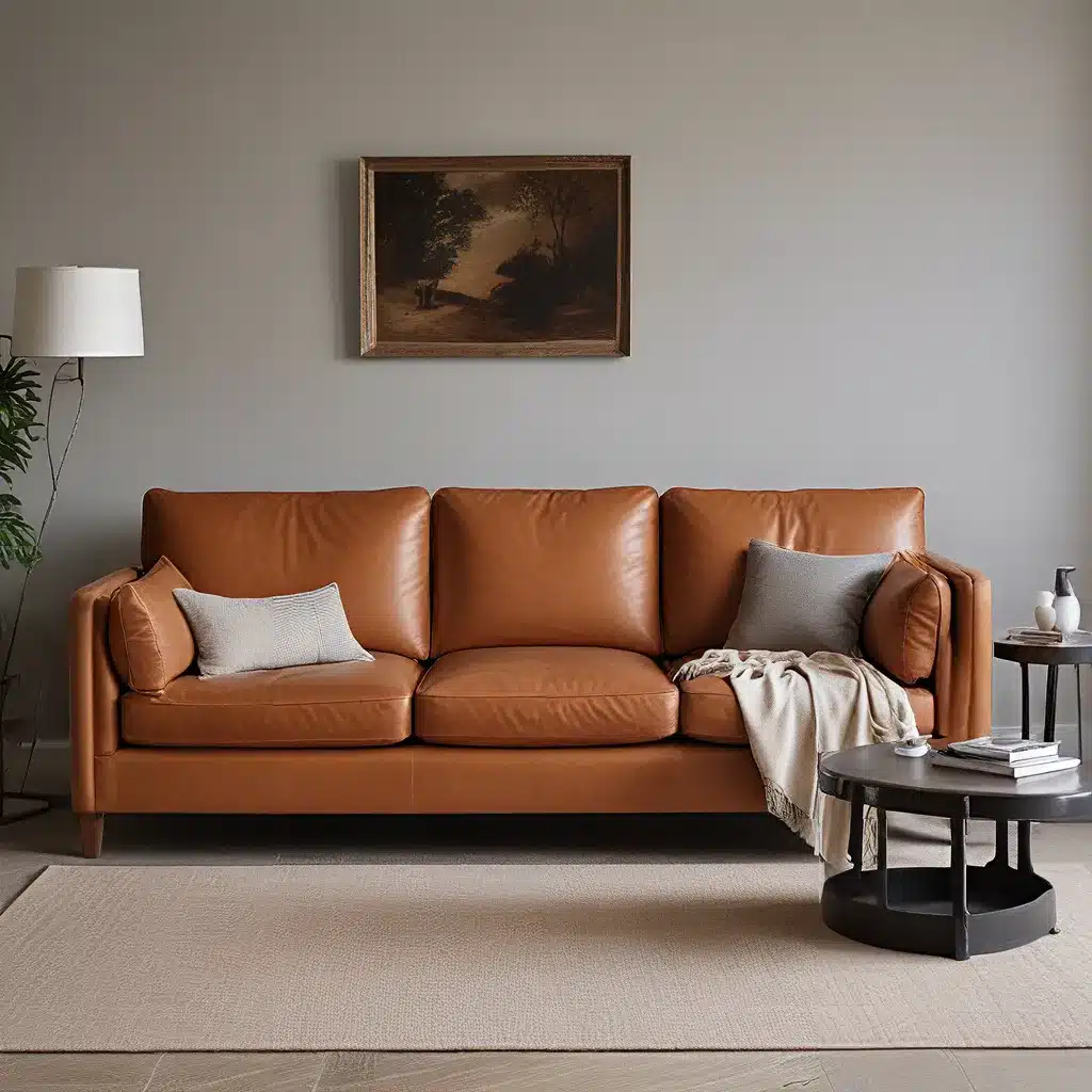 Relaxed Classic: The Beauty of Aniline Leather Sofas