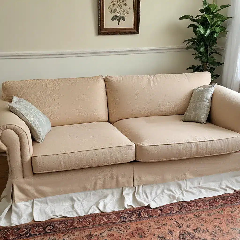 Revamp a Hand-Me-Down Sofa with Easy Reupholstery