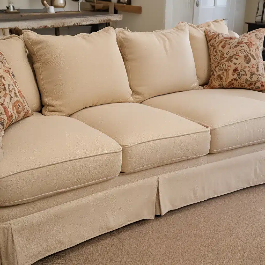 Revive a Tired Sofa with Custom Upholstery