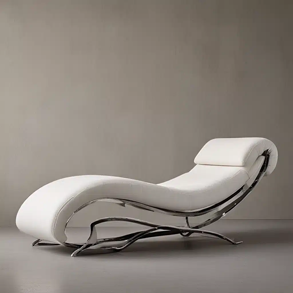 Sculptural Sophistication: Chaise Longues with Artful Allure