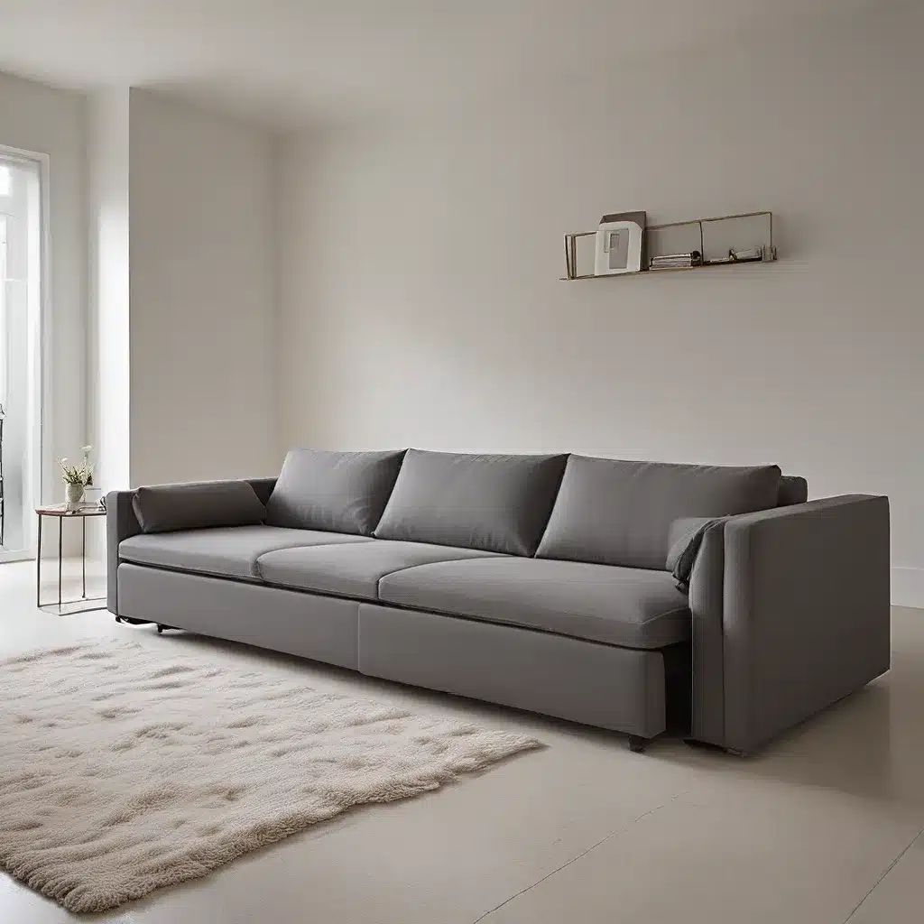 Sleek Sofa Silhouettes with Hidden Sleep Space