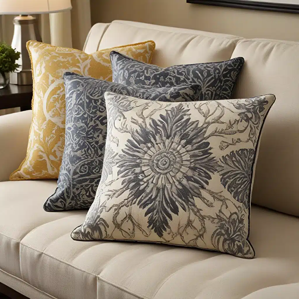 Sofa Spectacular: Accent Artistry – Patterned Pillows with Pizzazz