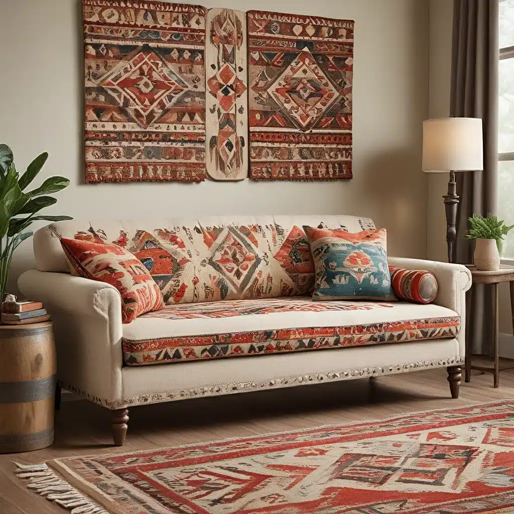 Sofa Spectacular: Bringing the Outdoors In with Southwestern Motifs and Native Prints