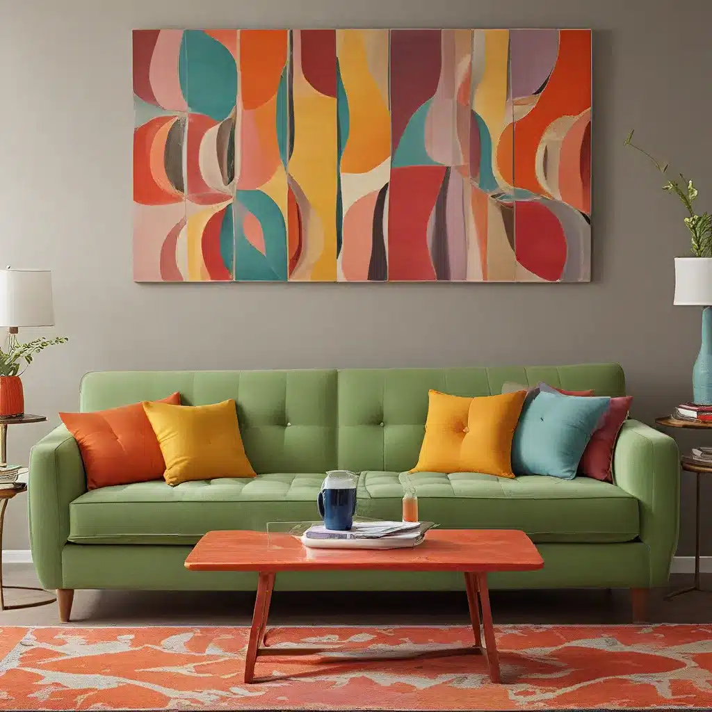 Sofa Spectacular: Celebrating the Comeback of Retro Color Palettes