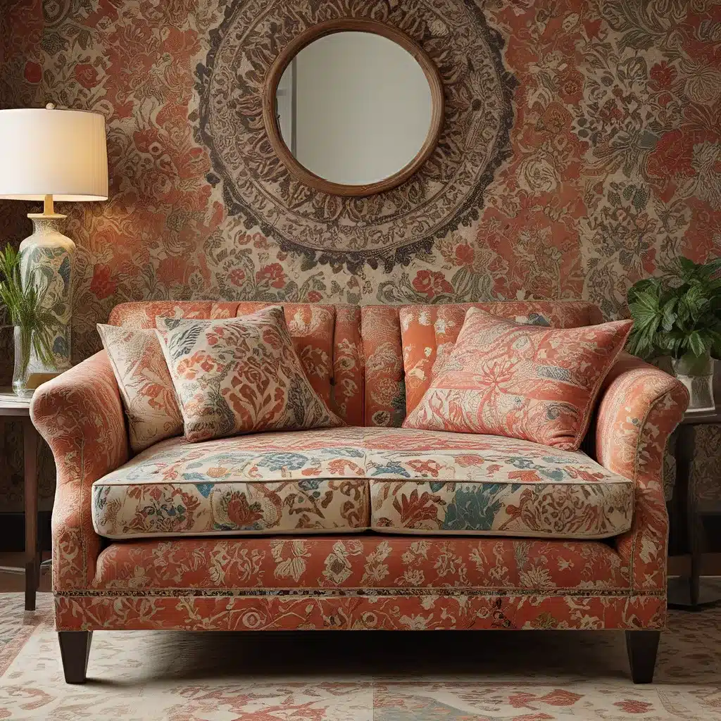 Sofa Spectacular: Channeling Bohemian Bliss through Pattern Mixing and Cultural Fusion