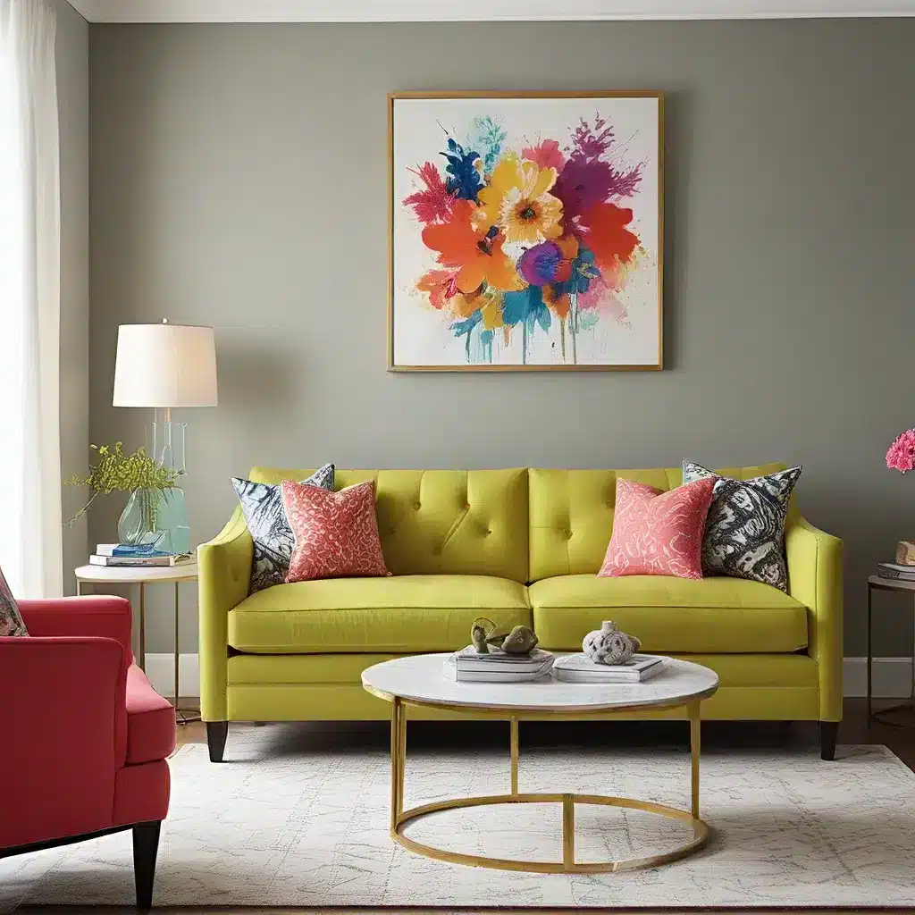 Sofa Spectacular: Embracing Bold Color Combinations for a Vibrant Home
