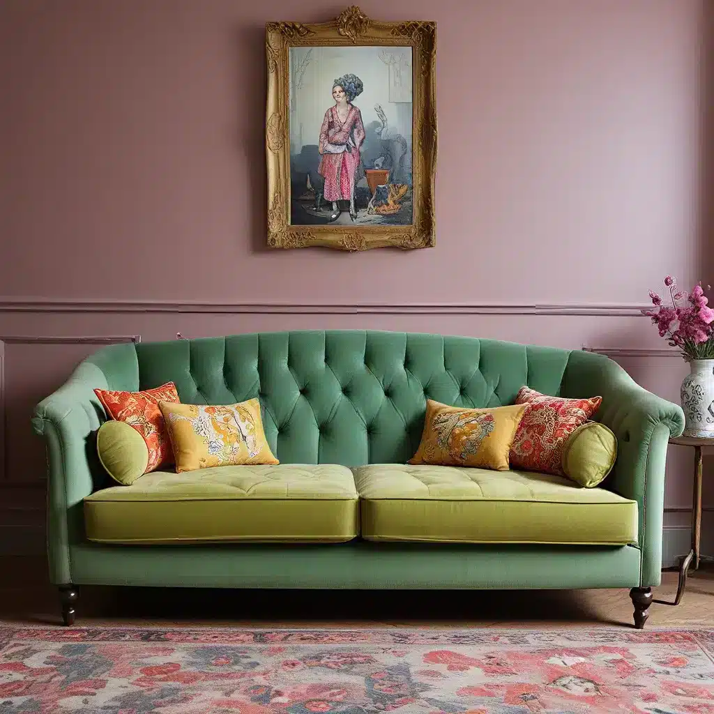 Sofa Spectacular: Embracing Quirky Color Combinations for an Eccentric Chic Look