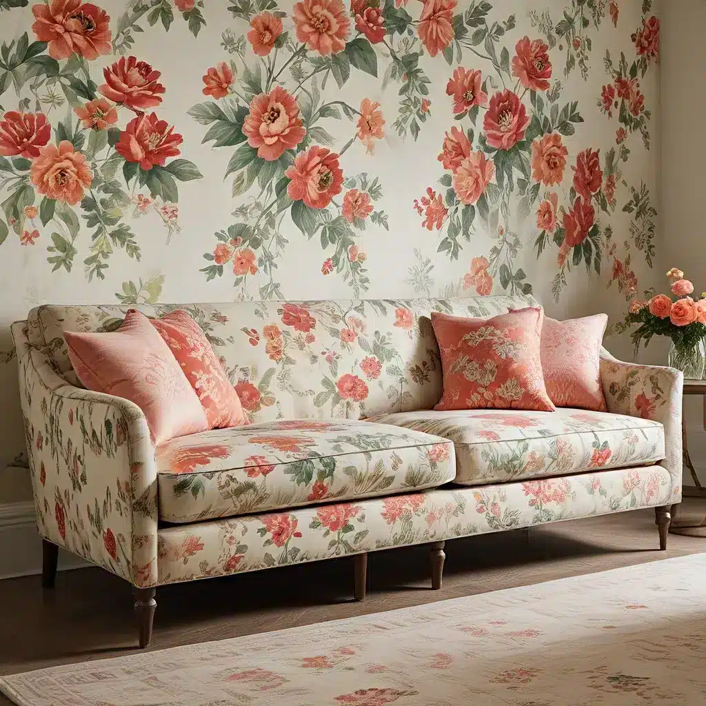 Sofa Spectacular: Exploring the Romantic Charm of Floral Prints Year-Round