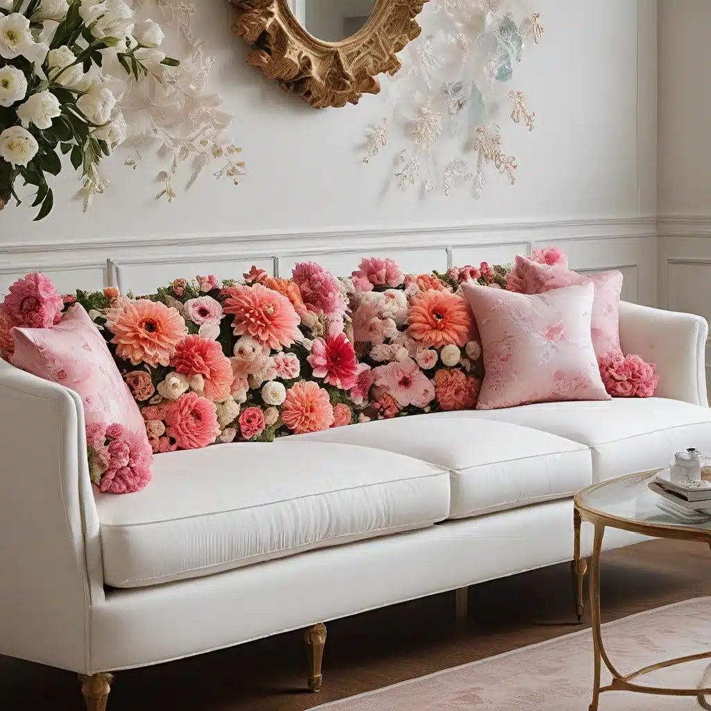 Sofa Spectacular: In Full Bloom – Updating Floral Designs