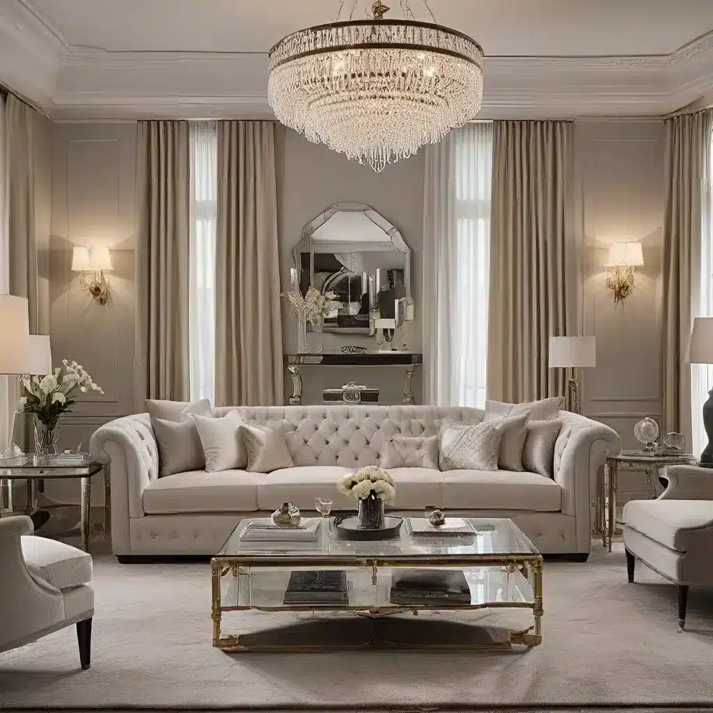 Sofa Spectacular: Infusing Your Living Room with Hollywood Glamour and Luxury
