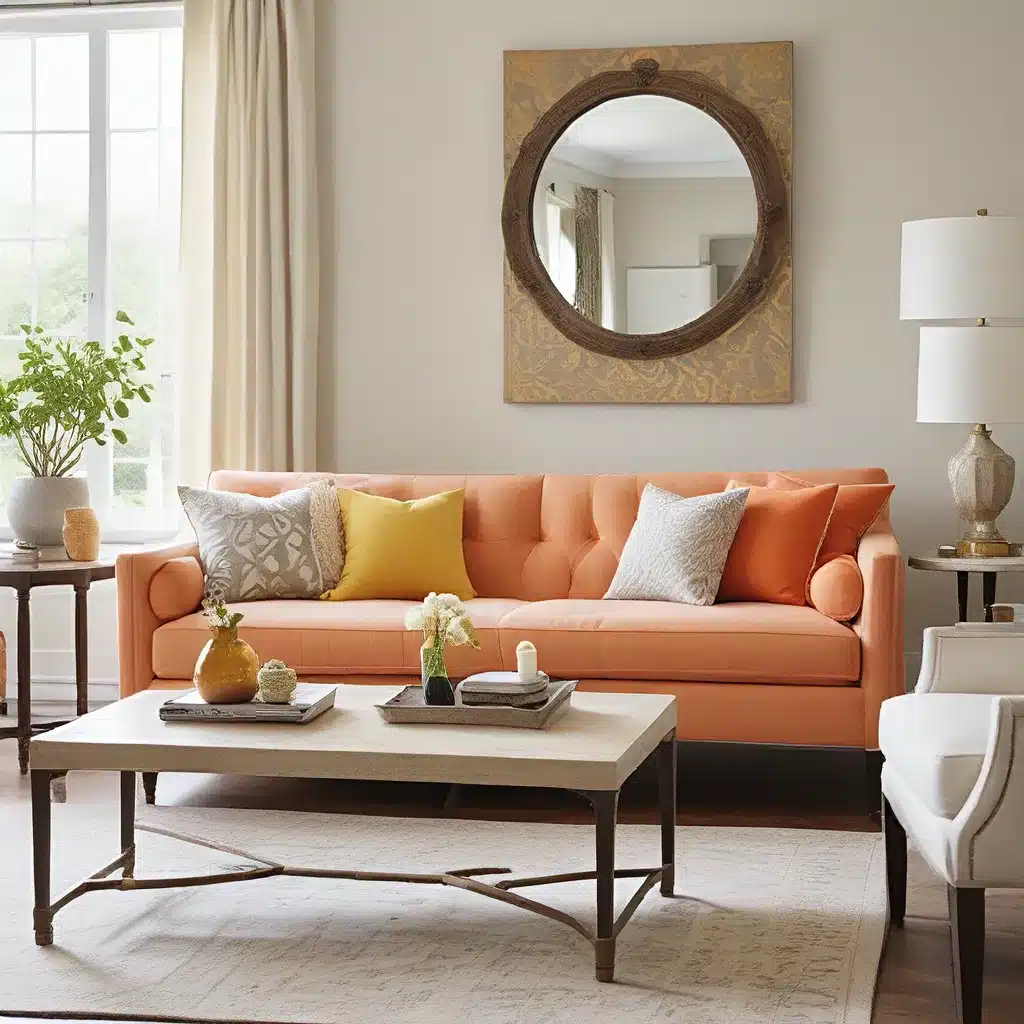 Sofa Spectacular: Liven Up Your Neutrals – Energetic Accent Colors