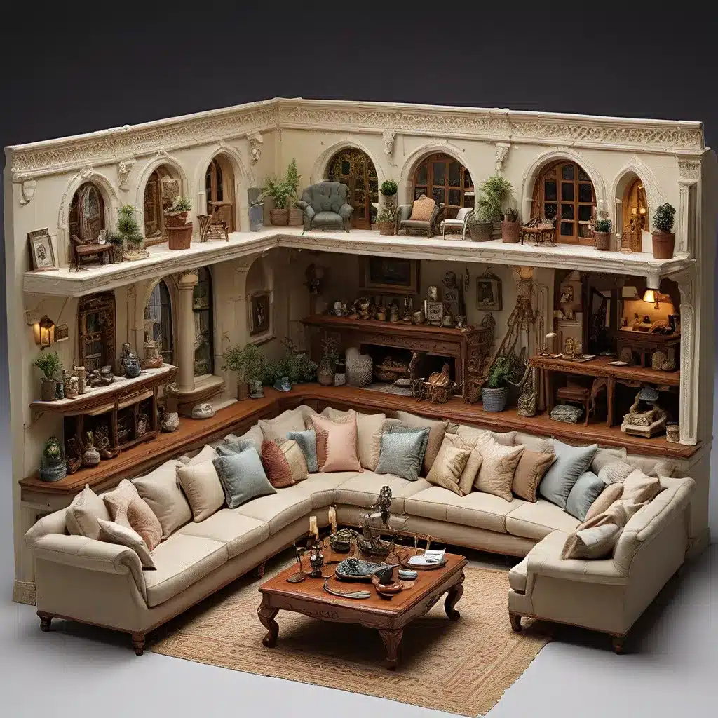 Sofa Spectacular: Multitasking Marvels for Miniature Mansions