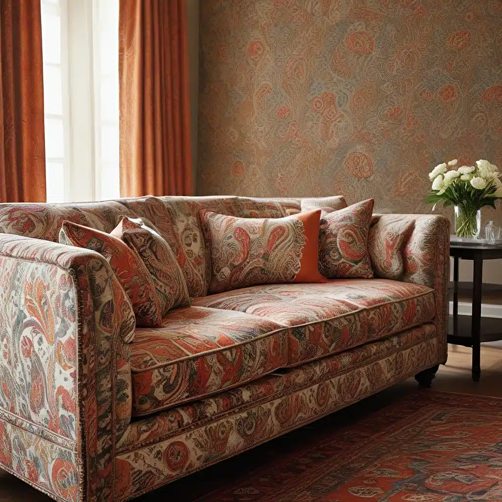 Sofa Spectacular: Paisley Perfected – Modernizing a Timeless Print