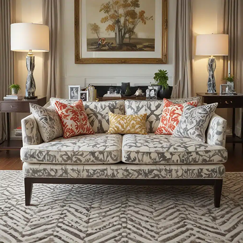 Sofa Spectacular: Patterned Perfection – Mixing Prints with Pizzazz