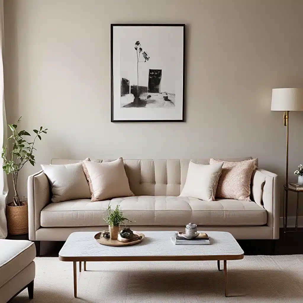 Sofa Spectacular: Petite Pad Perfection on a Budget