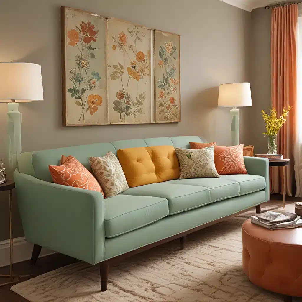 Sofa Spectacular: Retro Redux – Embracing Vintage Color Palettes