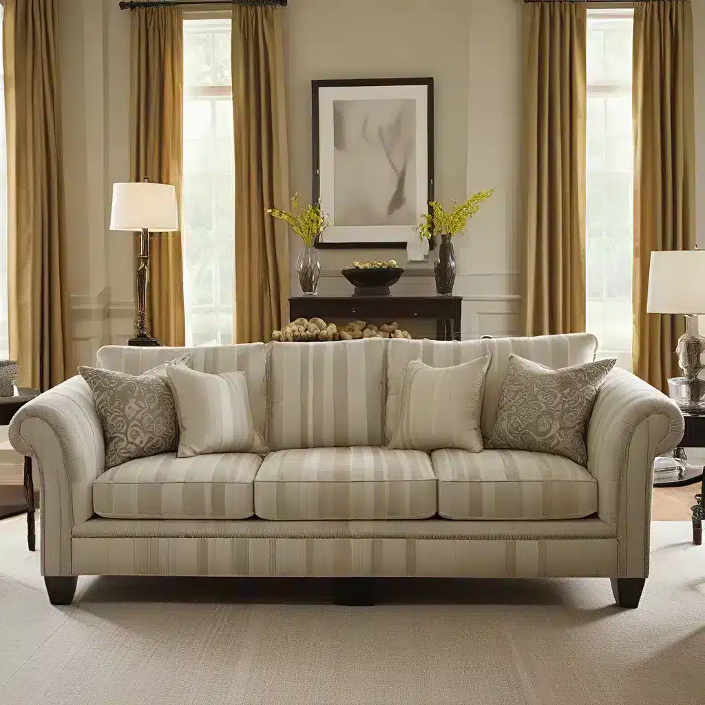 Sofa Spectacular: Sophisticated Stripes – Incorporating Lines and Bands