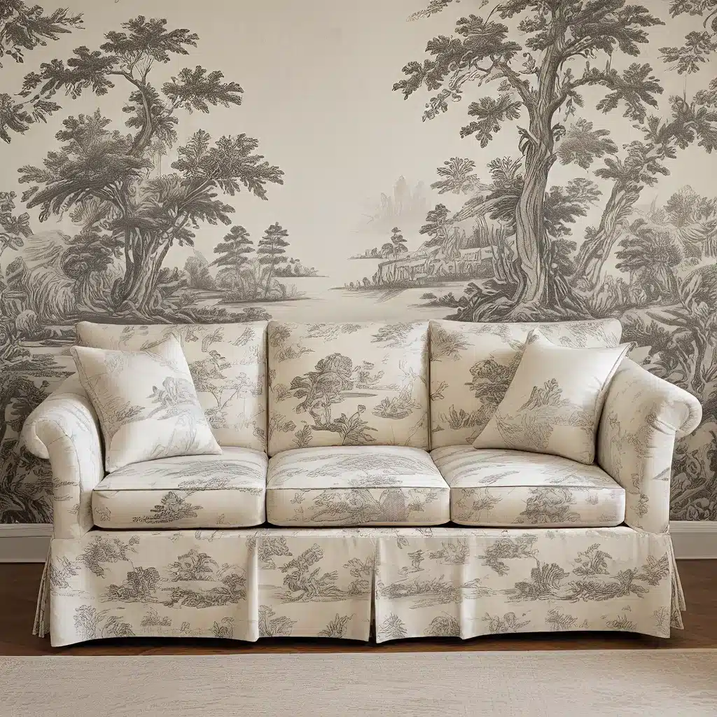 Sofa Spectacular: Toile Tale – Timeless Scenic Patterns Reimagined