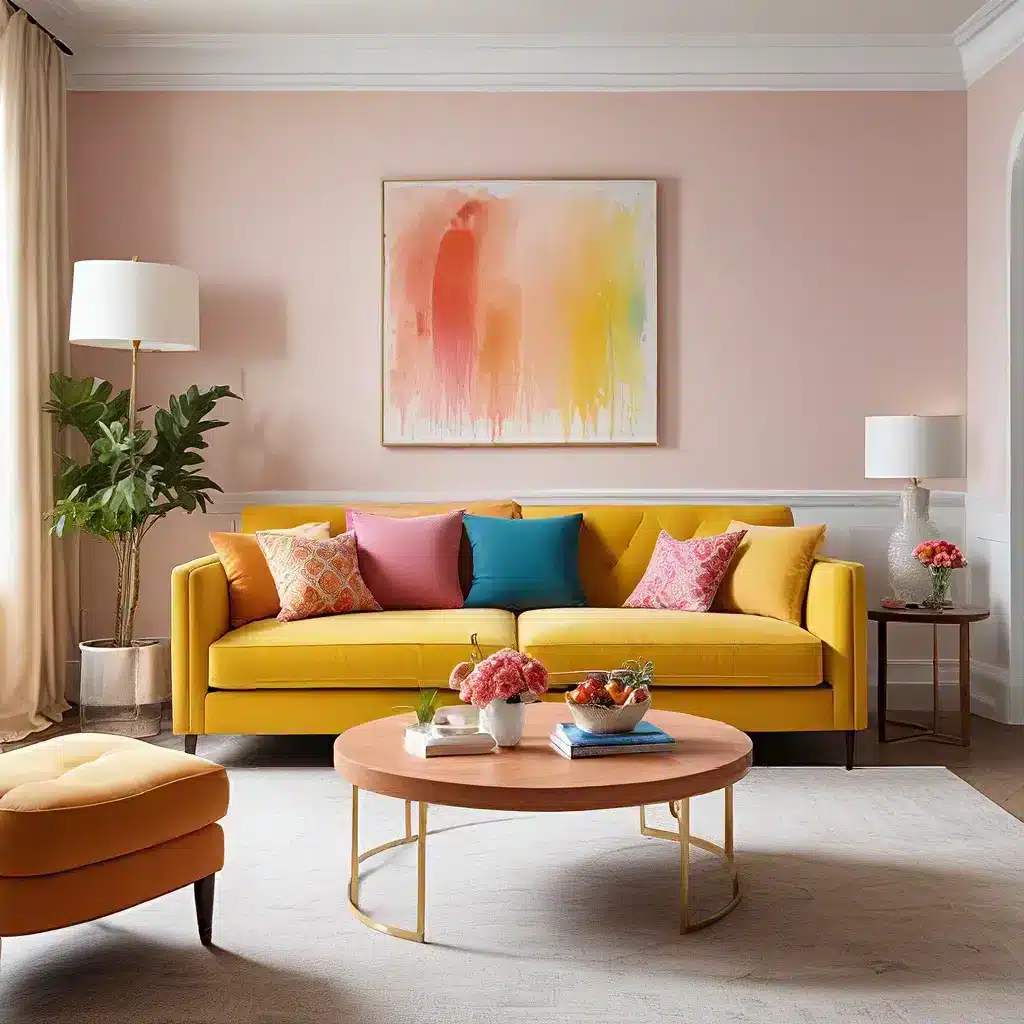 Sofa Spectacular: Unlocking the Power of Cheerful Rainbow Palettes as Neutrals