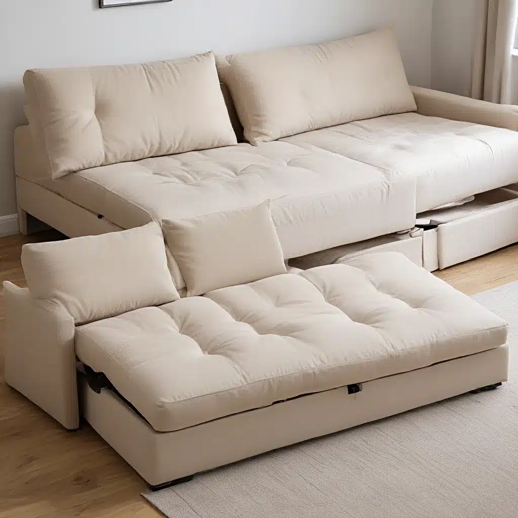 Sofas Transformed From Sofa To Bed