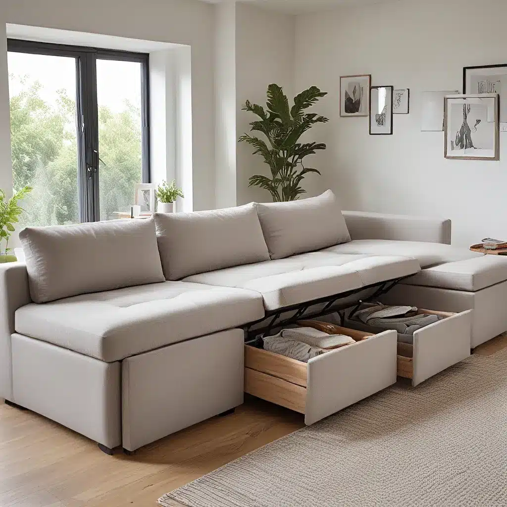 Sofas with Hidden Storage for Decluttering