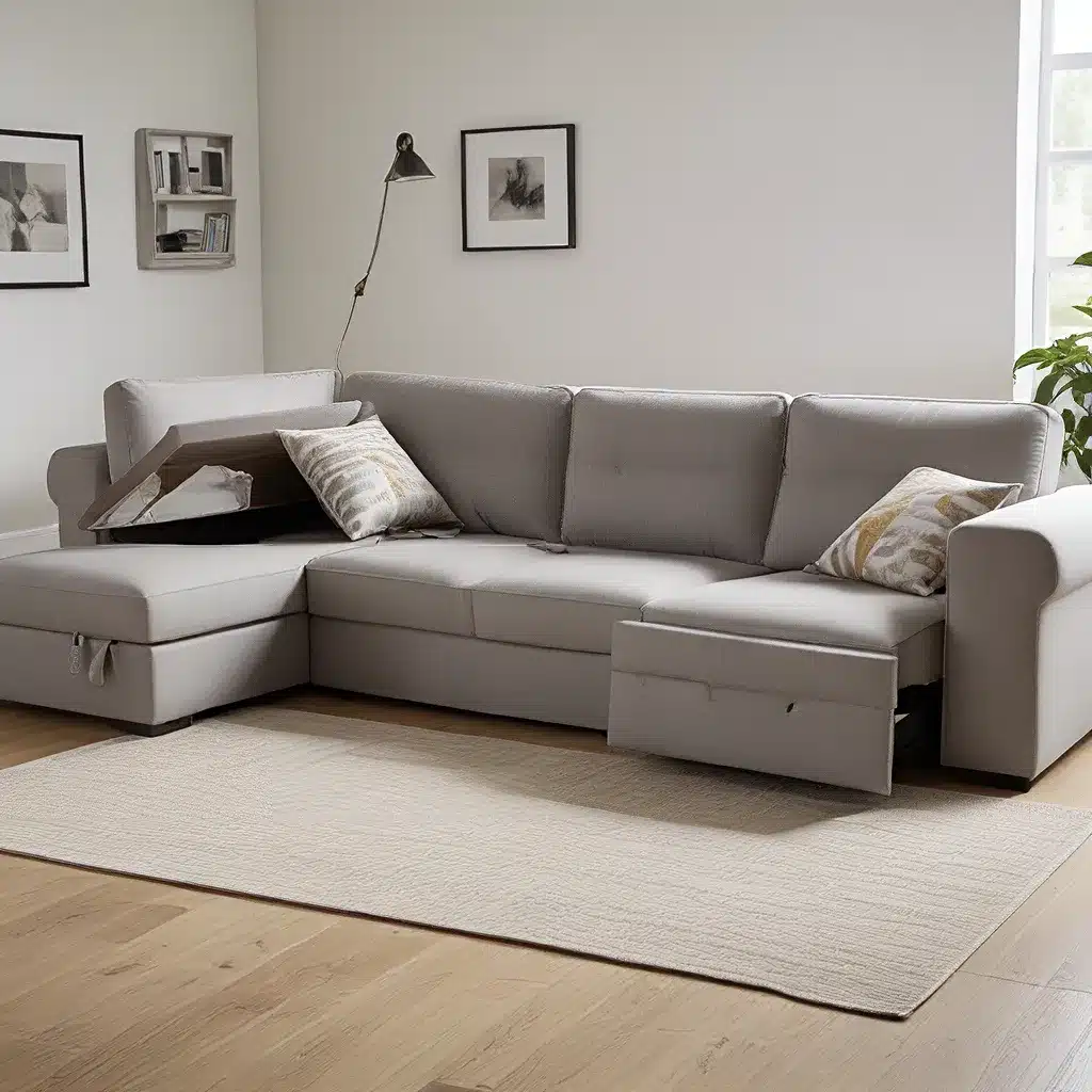 Sofas with Hidden Storage for Family Clutter Control