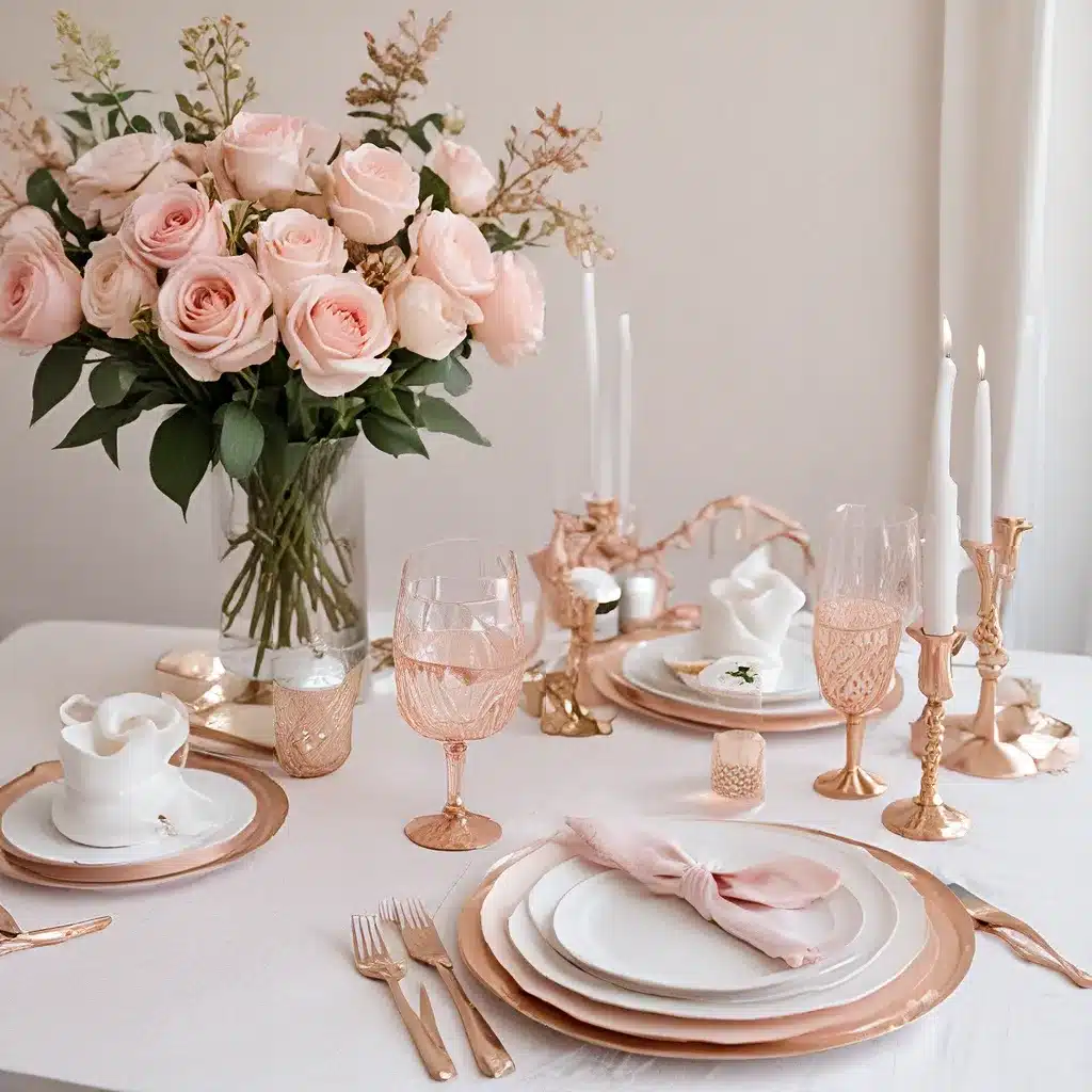 Soft and Sophisticated: Blush and Rose Gold Touches