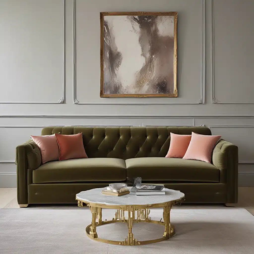 Softly Sophisticated: Velvet Sofas for Luxurious Living