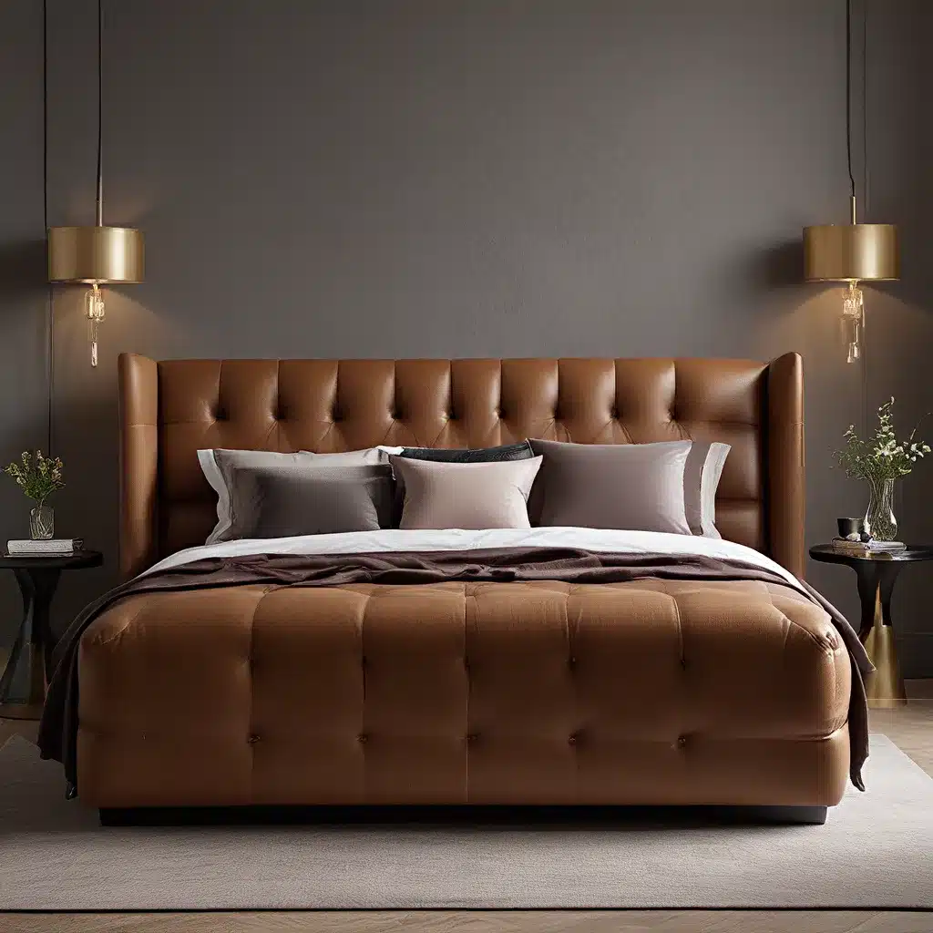 Sophisticated Leather: Luxurious Sofas for Bedroom Indulgence